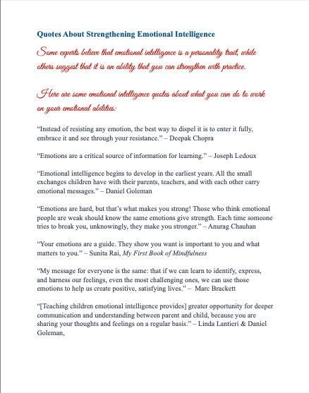 50+ Great Quotes About Emotional Intelligence