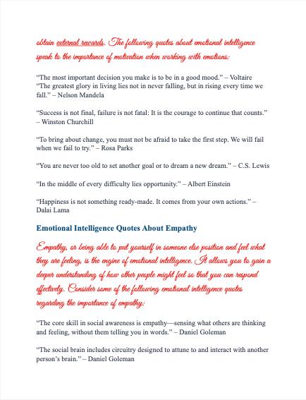 50+ Great Quotes About Emotional Intelligence