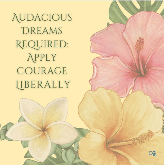 Elegantly crafted floral cards to motivate you or a special person to think positively