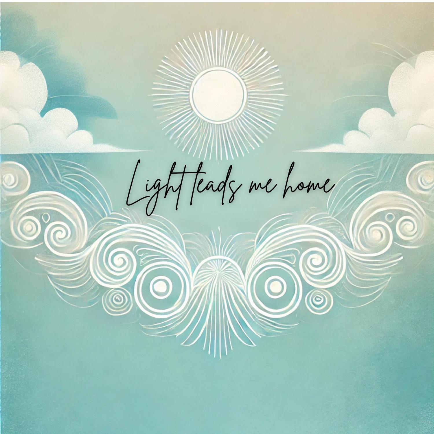 8 Light Cards for inspirational messages as gifts or to post on Instagram or other social media. 7 x 7 inch