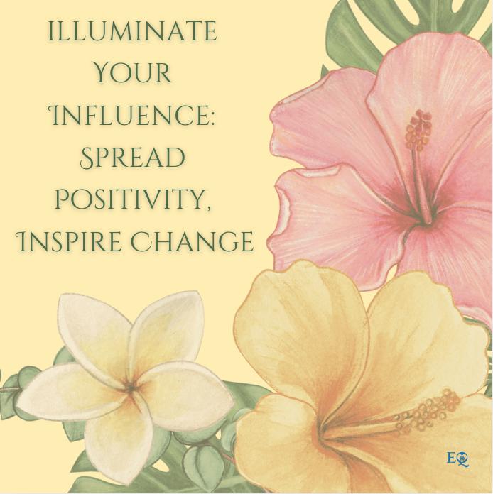 Elegantly crafted floral cards to motivate you or a special person to think positively